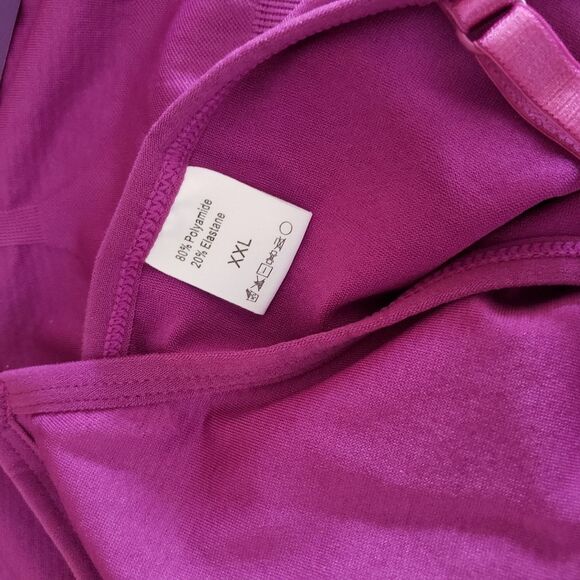 HeyShape Stretchy Snatched Slimming Shapewear Bodysuit Purple Women's Size XXL - Picture 9 of 12